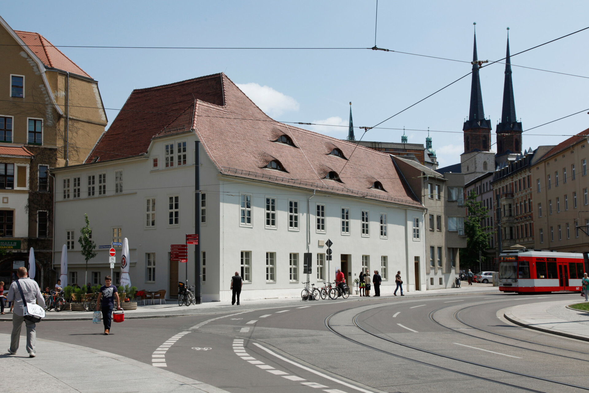 Das Wilhelm-Friedemann-Bach-Haus in der Außenansicht.